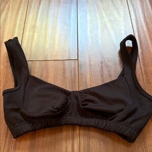 Mika Yoga Wear Black Bra